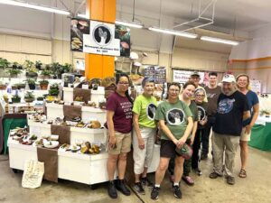 MMS State Fair Vounteers after setting up thedDisplay