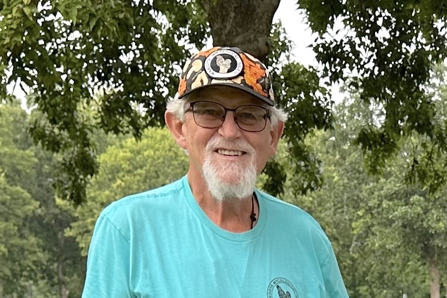 John Lamprecht talking to members at our annual picnic in 2019.